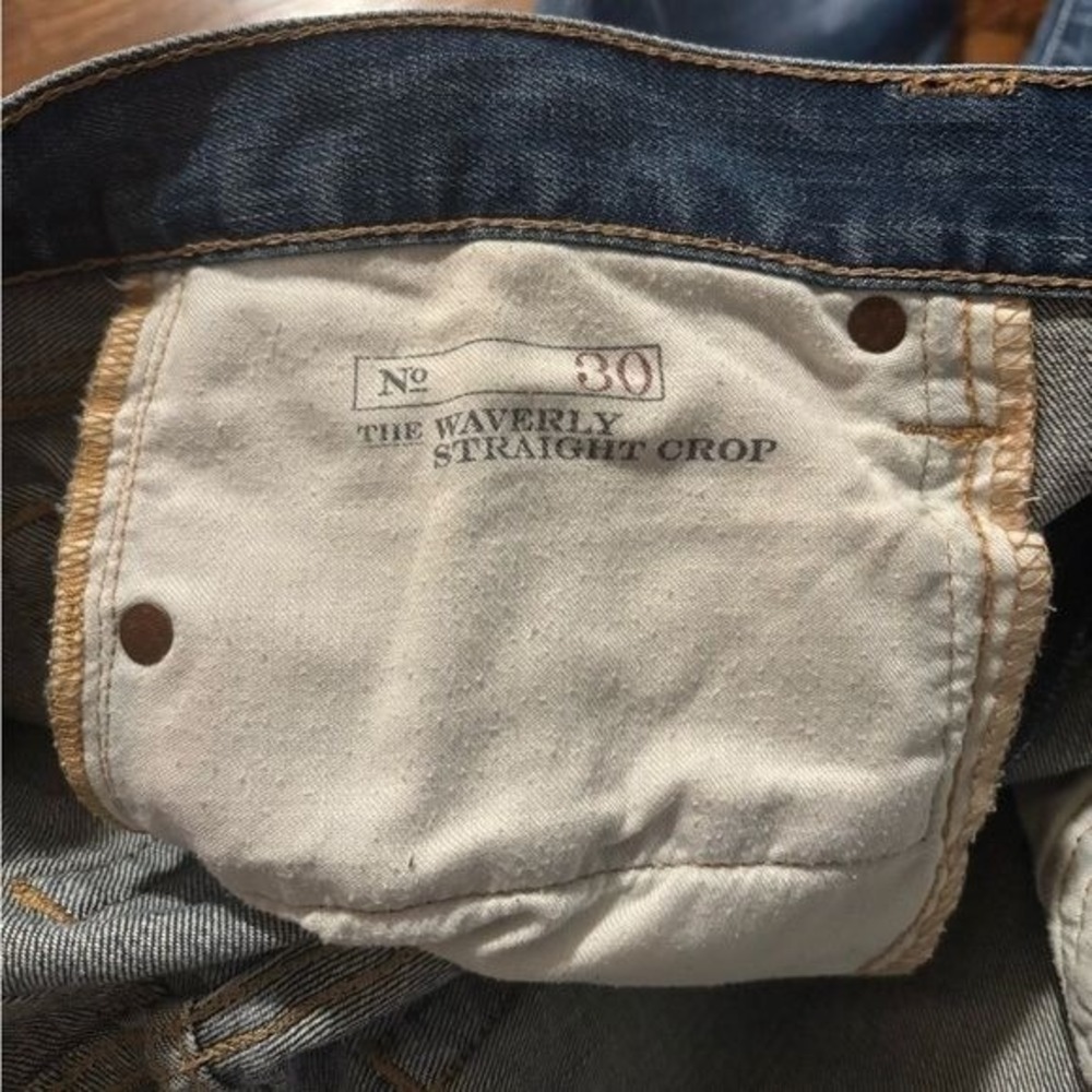 Polo Ralph Lauren | Waverly Straight Crop Jean Sz 30 - Picture 5 of 10